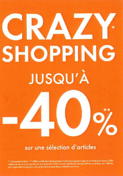 Crazy Shopping chez Caroll Angers Grand Maine