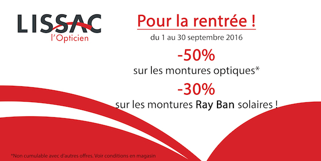 offre rentrée Lissac grand maine angers