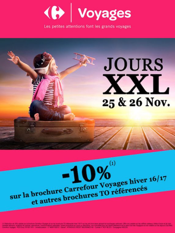 Jours xxl carrefour voyages grand maine