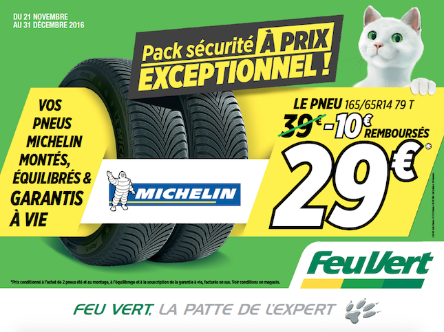 offre pack sécurité feu vert  grand maine angers