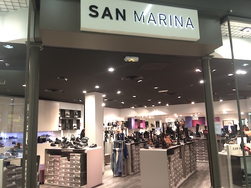 magasin chaussure san marina