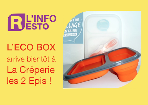 Eco Box Crêperie Les Deux Epis Grand Maine Angers