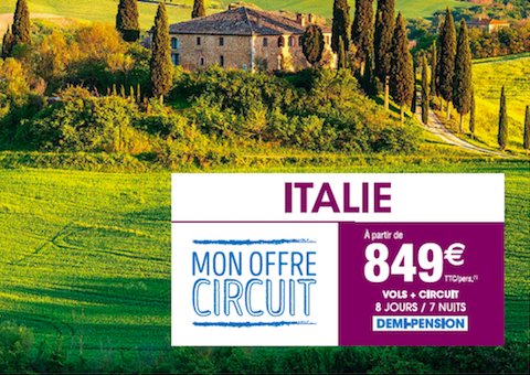 Circuit Italie Carrefour Voyages