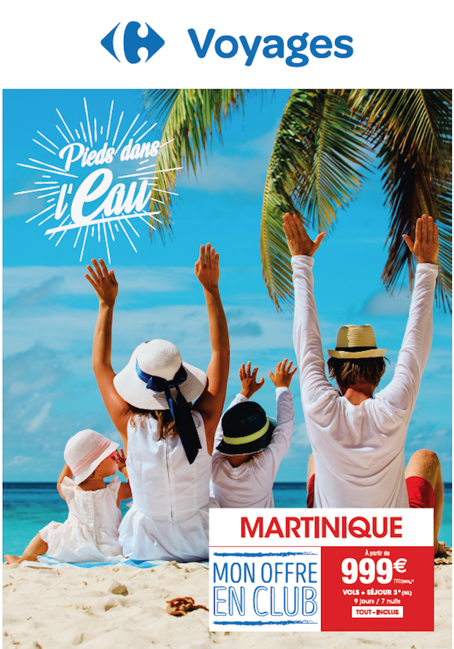 Offre Voyage Martinique Carrefour Voyages Grand Maine Centre Commercial