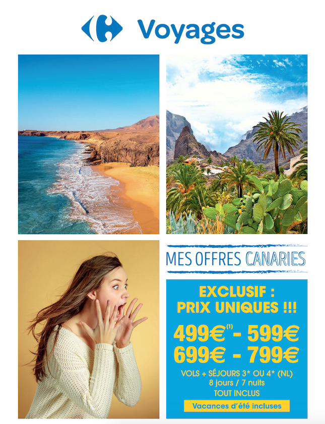 voyage carrefour canaries