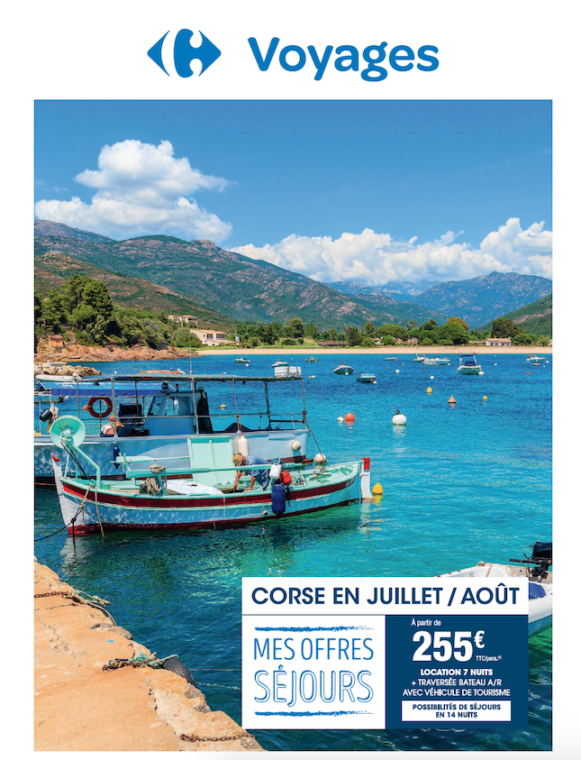 carrefour voyage corse tout inclus