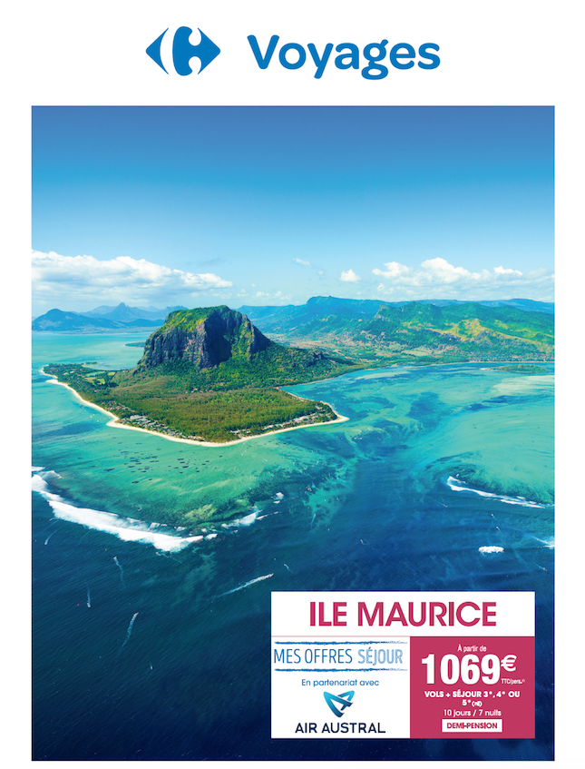 voyage ile maurice all inclusive carrefour