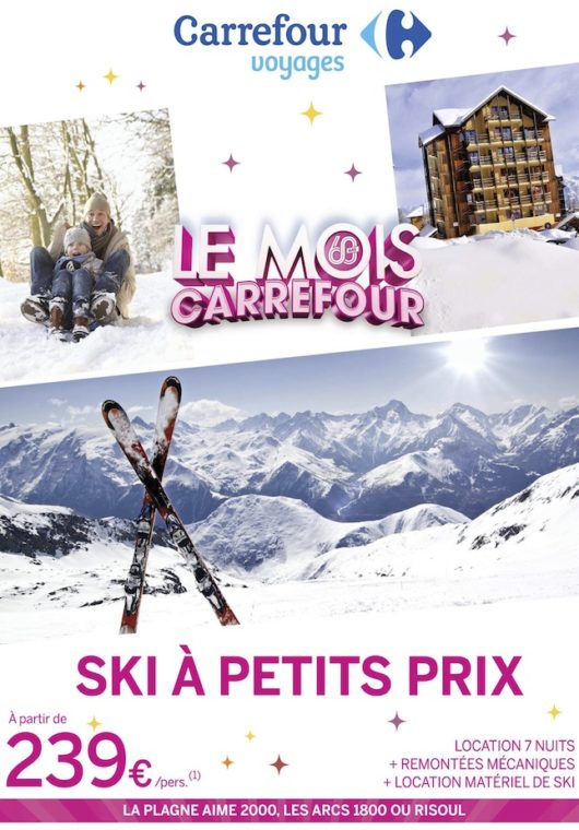 voyage carrefour ski