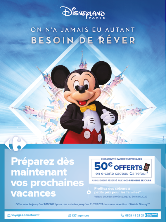 E-carte cadeau Disney