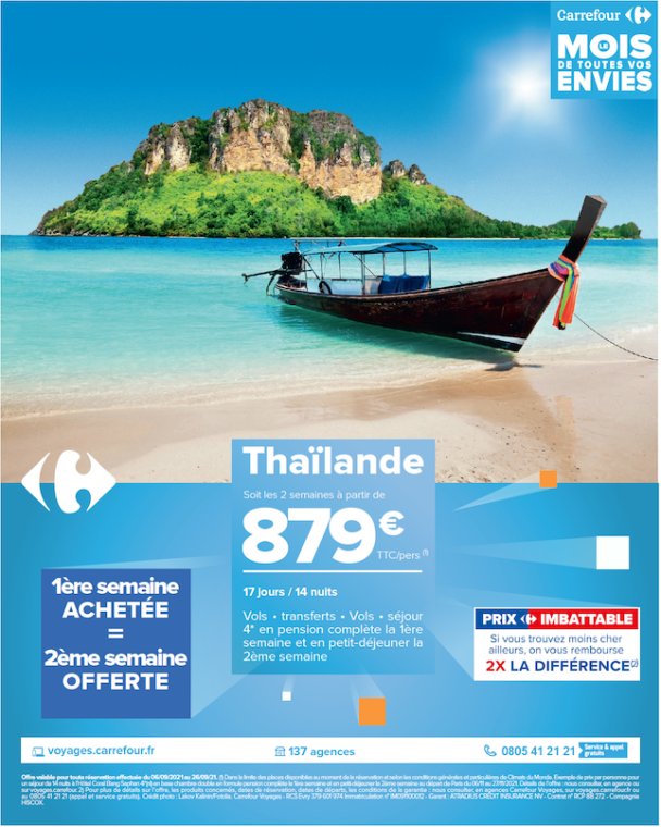 voyage carrefour thailande