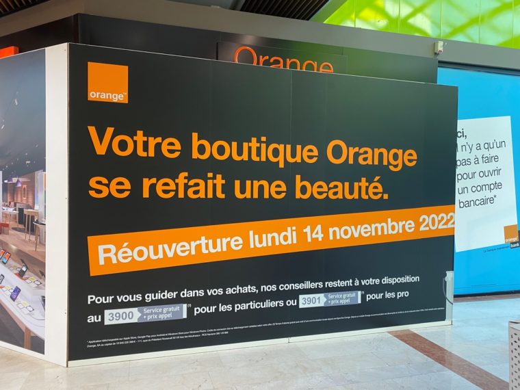 Réouverture Orange Grand Maine
