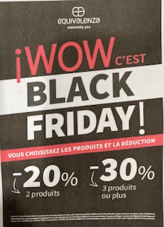 Promotions Equivalenza Black Friday