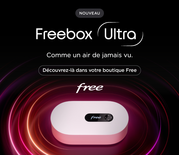 Offre Freebox ultra chez Free à Grand Maine Angers 