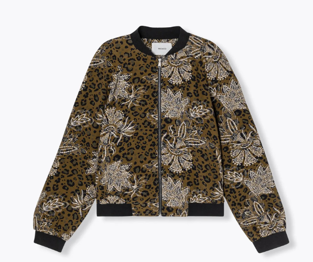 Veste fleur léopard de Promod à Grand Maine