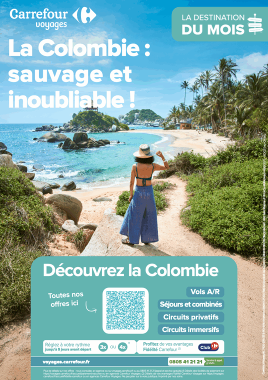 Offre Carrefour Voyages à Grand Maine